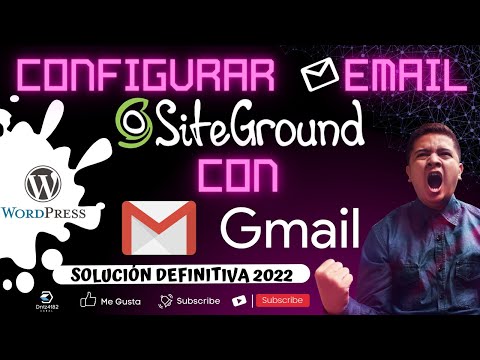 ✅ Cómo Configurar envío de correos SITEGROUND a GMAIL desde WORDPRESS SMTP Y WPFORMS / SOLUCIÓN 2022