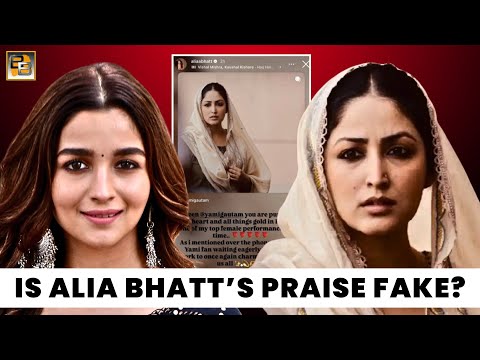 Is Alia Bhatt’s appreciation actually a PR stunt?