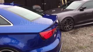 Audi Retrofits semi dynamic indicator modules installed into a 2015 Audi S3 Saloon 8V