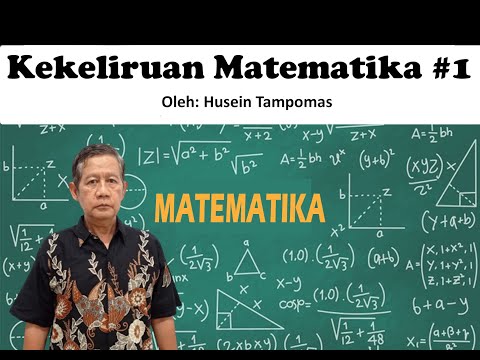 #1 Kekeliruan Matematika oleh Husein Tampomas