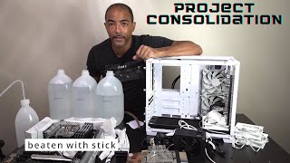 Project Consolidation - Lian Li 011 Dynamic Mini Snow Edition Teardown