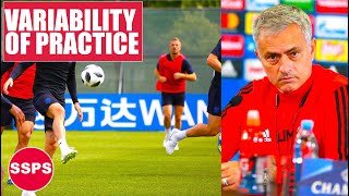 JOSÉ MOURINHO'S BALL POSSESSION EXERCISE - VARIABILITY OF PRACTICE