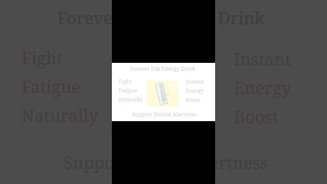 forever Fab Energy Drink|forever Fab benefits|forever living products Fab