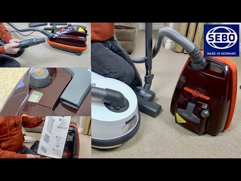 Sebo k3 Vulcano Vacuum Cleaner Unboxing & First Look