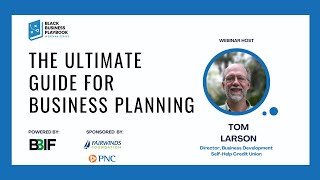 Black Business Playbook Webinar Series: The Ultimate Guide to Business Planning
