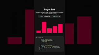 Full Bogo Sort – The WORST Sorting Algorithm Ever Made 🎲 News