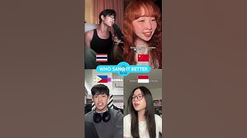 Thumbnail of Who sang it better - Golden - KPop Demon Hunters - Cover song #songcover #kpopdemonhunters #shorts