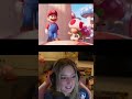 Reaction al film di Super Mario #shorts #supermario #reaction