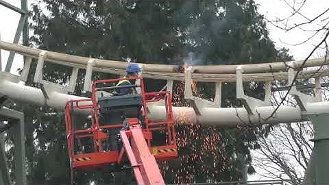 Las voor de eerste looping van de Python in de Efteling