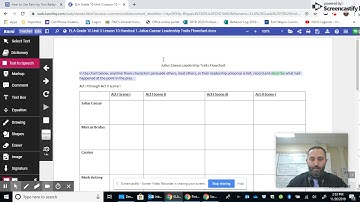 Kami Tutorial 3 Text to Speech
