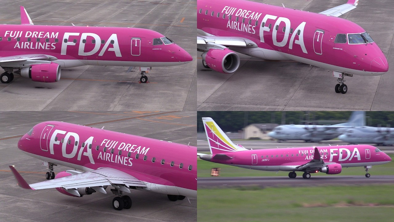 26/06/14 県営名古屋空港 フジドリームエアラインズ FDA ERJ-175