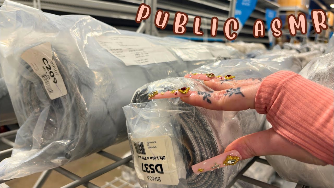 Public ASMR | Crinkle Sounds, Crinkly Plastic Sounds