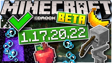 Minecraft Bedrock BETA ✅ 1.17.20.22 ✅ NEW SPAWN RULES ++⚒️( Changelog )  MCPE,Xbox,Windows