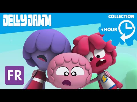 1 HEURE de Jelly Jamm en français. Compilation (Ep. 56-60)