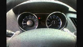 2011 Hyundai Sonata SE 2.0T 0-60 Profile