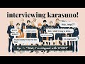 “I’m shipped with WHO??” INTERVIEWING Karasuno! (The Bubble Show) Haikyuu texts