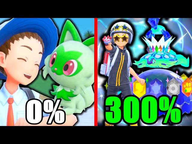 I 300%'d Pokemon Scarlet and Violet, Here's What Happened class=