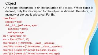 Python Objects and Classes|Part 2