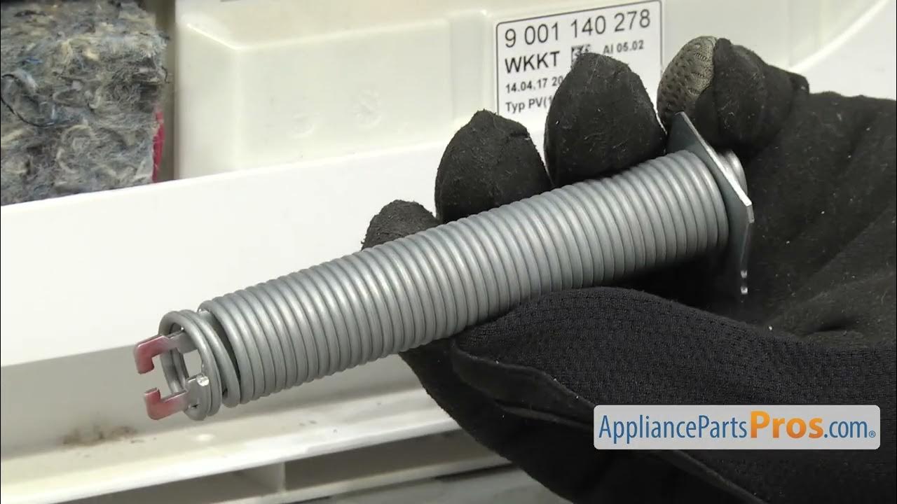 How To Bosch/Thermador/Gaggenau Dishwasher Door Spring 00611336 YouTube
