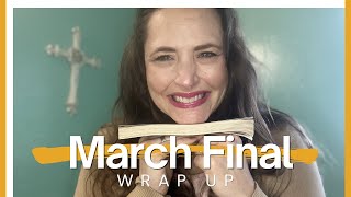 Final March Reading Wrap Up#readingupdate
