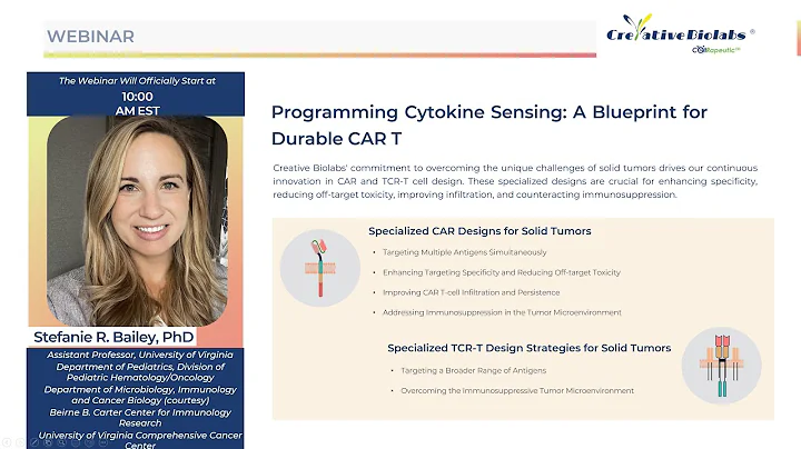 Webinar: Programming Cytokine Sensing: A Blueprint for Durable CAR-T