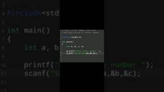 #23| Basic C Language Tutorial For beginners | Programming Exercise24 #shorts