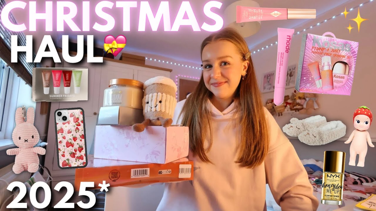 ЧТО Я ПОЛУЧИЛА НА РОЖДЕСТВО 2025 *Рождественские покупки, меня балуют!!*