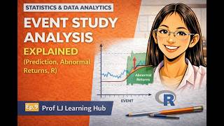 Event Study Analysis Explained (Abnormal Returns & Prediction, R) | Stat/Data Analytics Ep. 9