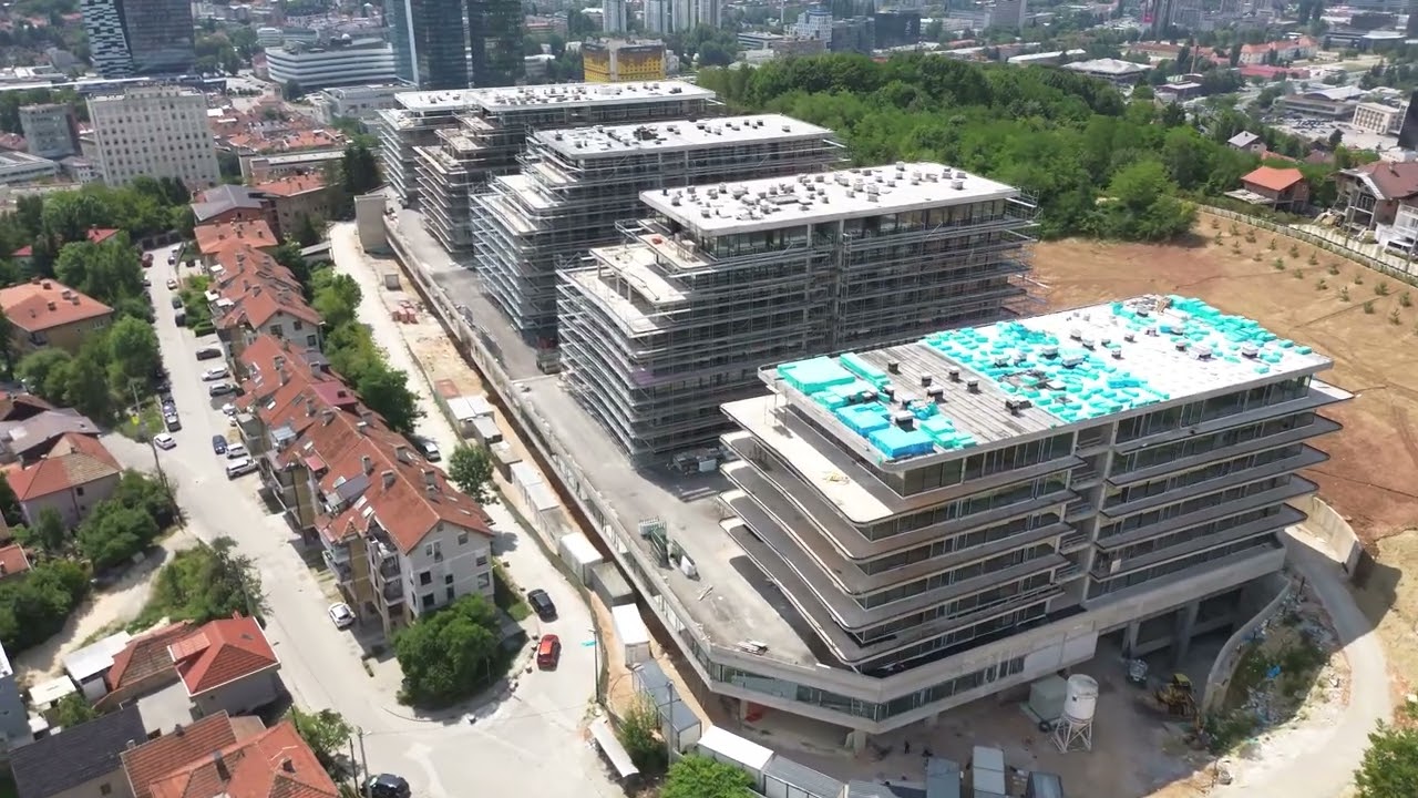 Sarajevo će uskoro dobiti novi luksuzni stambeni komplex Crni Vrh 🇧🇦