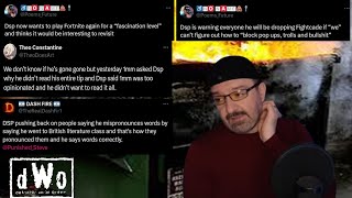 1MM Doxxed And Gone? - DSP's British Literature Class - Fightcade Rage quit #dsp #trending #youtube