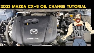 2023 MAZDA CX - 5 CX-5 OIL CHANGE TUTORIAL