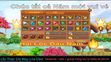 Làng Lá Phiêu Lưu Ký - Chúc các anh em làng lá Chơi tết vui vẻ - Bán bạc nhận Lộc đầu năm | HTC game