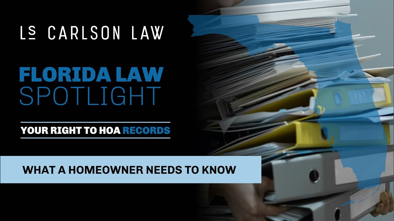 How to Inspect Your Florida HOA's Records: Know Your Rights | Bad HOA Podcast