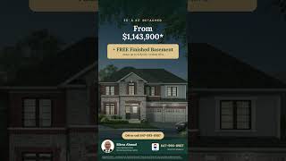 New Freehold Towns in Caledon from $699,900* | Windrose at Caledon Trails