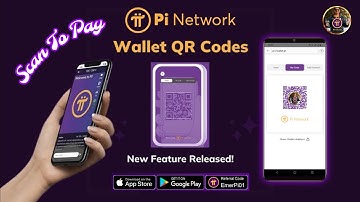 QR Code Feature in Pi Wallet: Scan To Pay or Send, Request Pi & Add Contacts Wallet Address...
