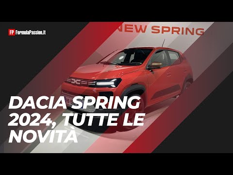 Dacia Spring 2024 Anteprima | Com'è dal vivo il piccolo Duster elettrico