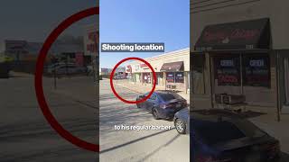 Wild Chicago Carjacking Shootout: How Did No One Get Hit? | Viral Flashback #shorts