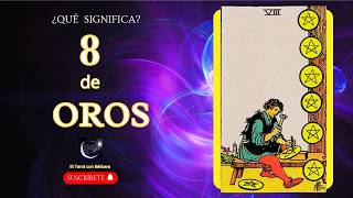 💰¿Qué SIGNIFICA el 8 de OROS en el #TAROT? #aprendertarot #lecturacartas #significado #palodeoros #8