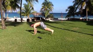 Squat Thrust Exercise Demonstration | HIIT Cardio Interval Exercise