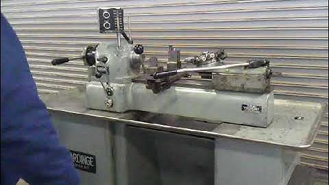 Hardinge first & Second operation lathe, Model DSM 59 Michael fine Machinery