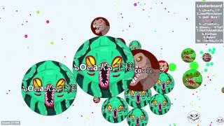 Agario// Crazy splitrunning .. With Omar & Hani  ^^