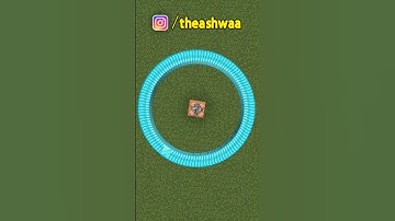 How to make Perfect Circle in Minecraft | No Mods #minecraft #hindi #realistic #mcpe #tipsandtricks