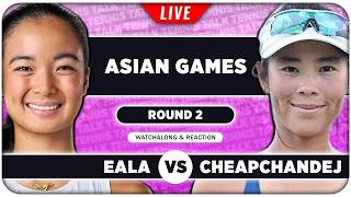 EALA vs CHEAPCHANDEJ • Asian Games 2026 • LIVE Tennis Watchalong screenshot 5