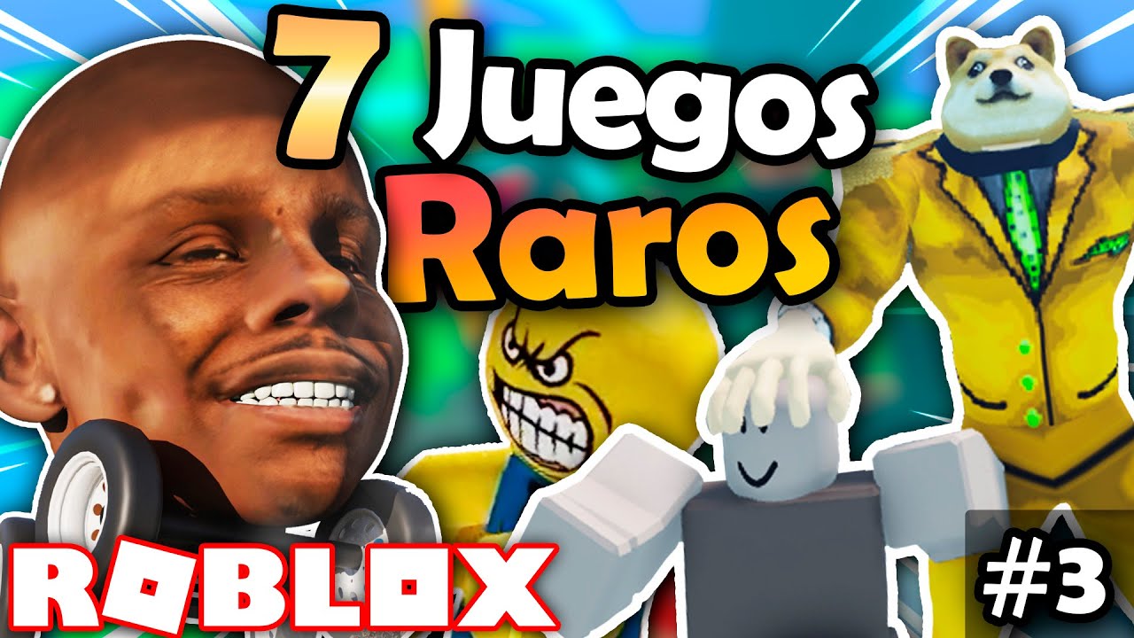 7 Juegos RAROS PERO DIVERTIDOS de Roblox ???????? | TOP 5 ROBLOX