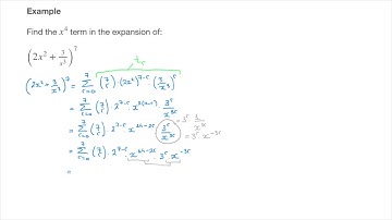 Binomial Expansions - Finding a Specific Term without writing all of the terms - Tutorial 2