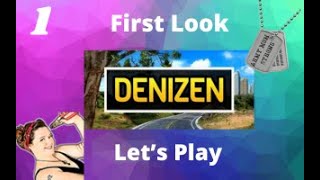 Denizen First Look, Life Sim Gameplay, Lets Play Episode 1