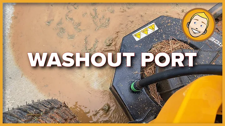 How to Install a WATER WASHOUT PORT on your Zero Turn Mower to clean under the deck