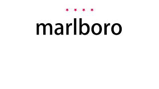 how to say marlboro cigarettes pronounce Coded to Obey Law, Marlboro