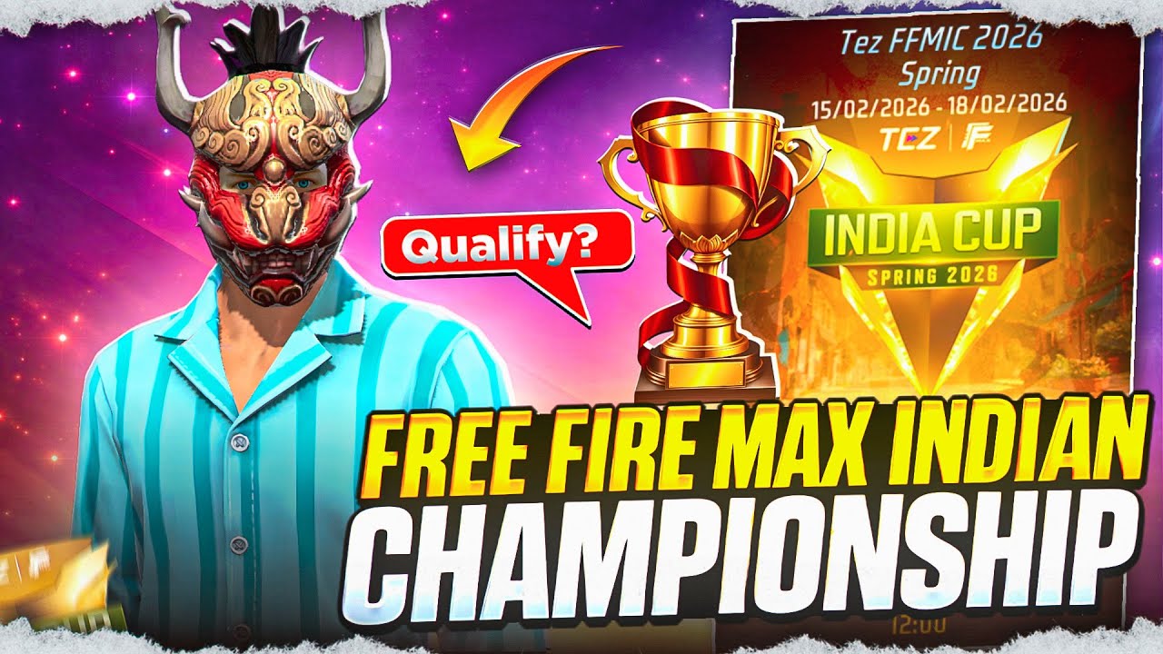 FREE FIRE MAX INDIA CUP SPRING 2026 🤩 