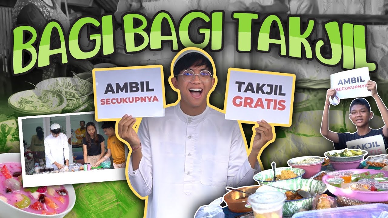 [VLOG] BAGI BAGI TAKJIL GRATIS😍 - YouTube